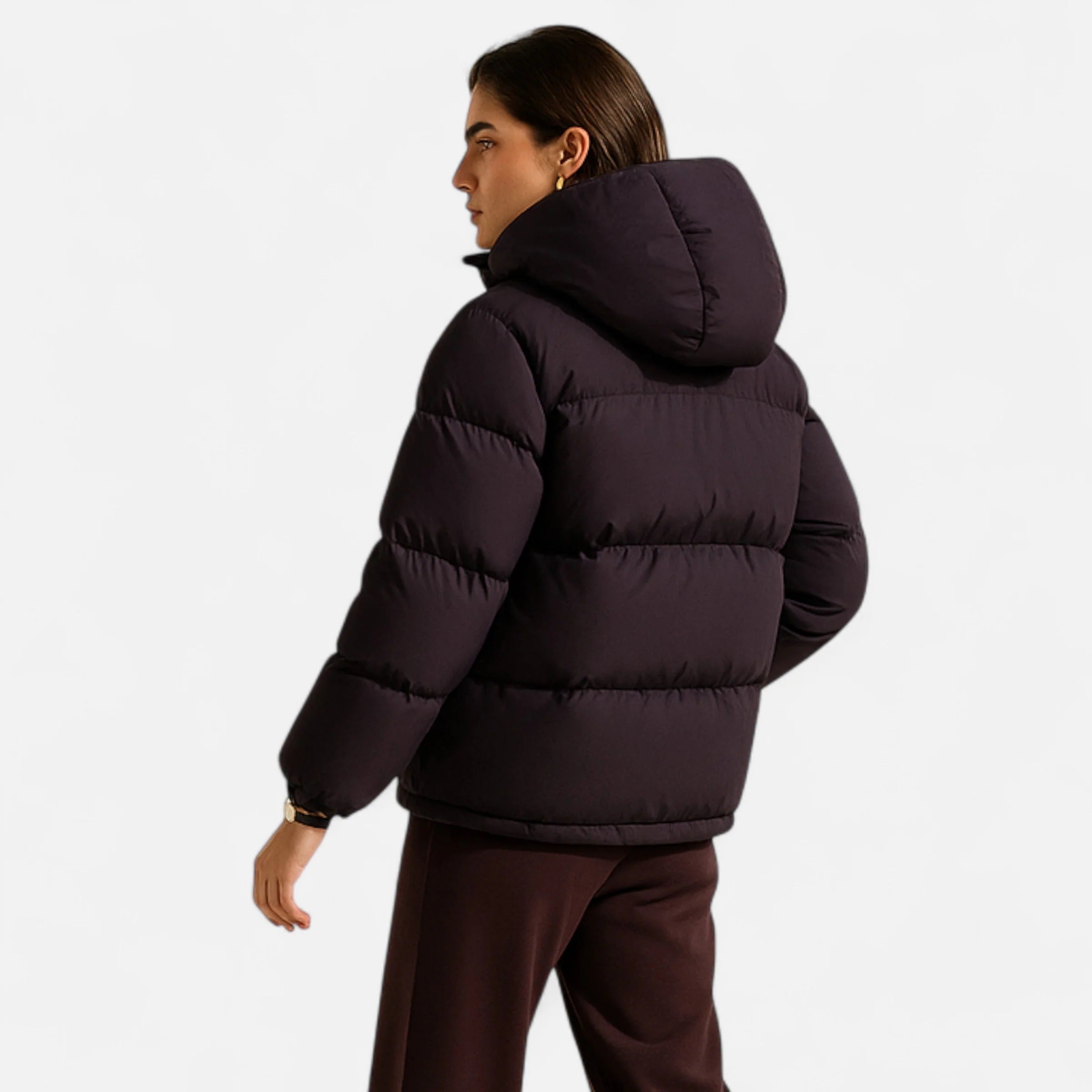 Elowen™ | Unisex Hooded Cotton Puffer Jacket