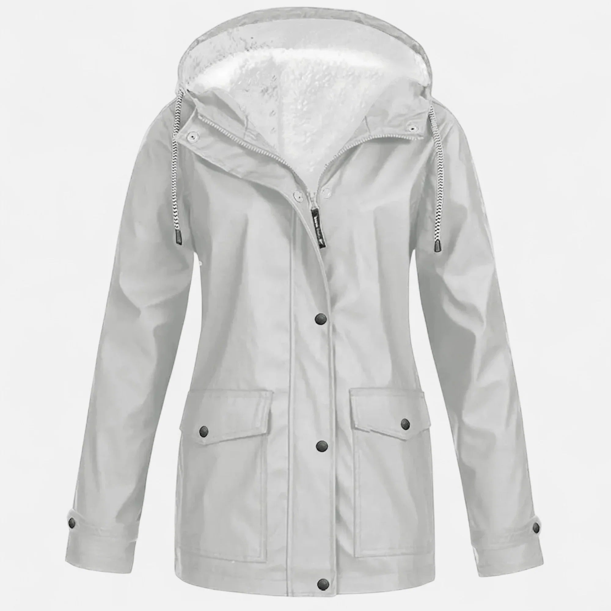 Elowen™ | Women’s Hooded Plush Ski Coat