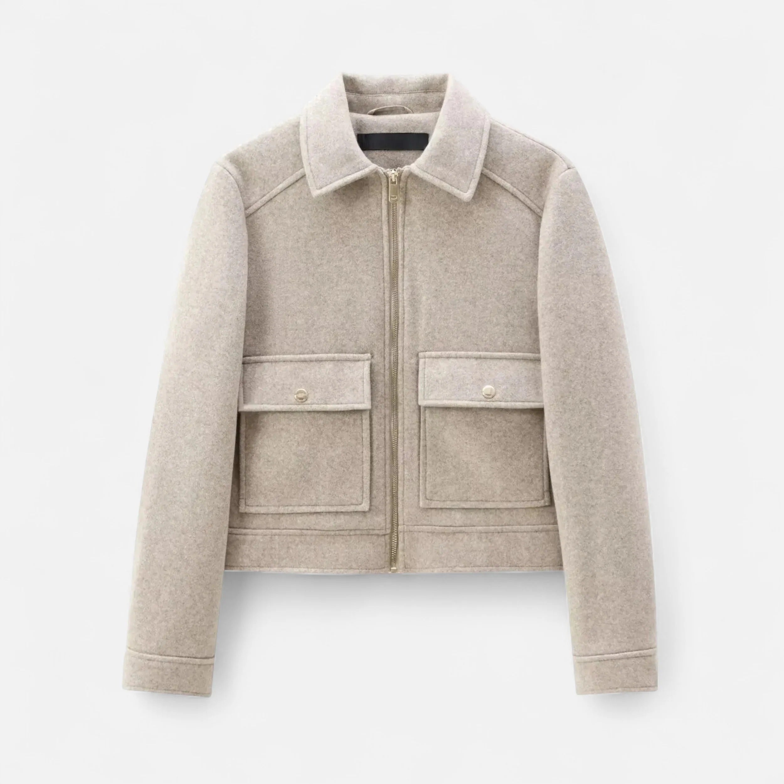 Elowen™ | Women’s Elegant Winter Zip Jacket