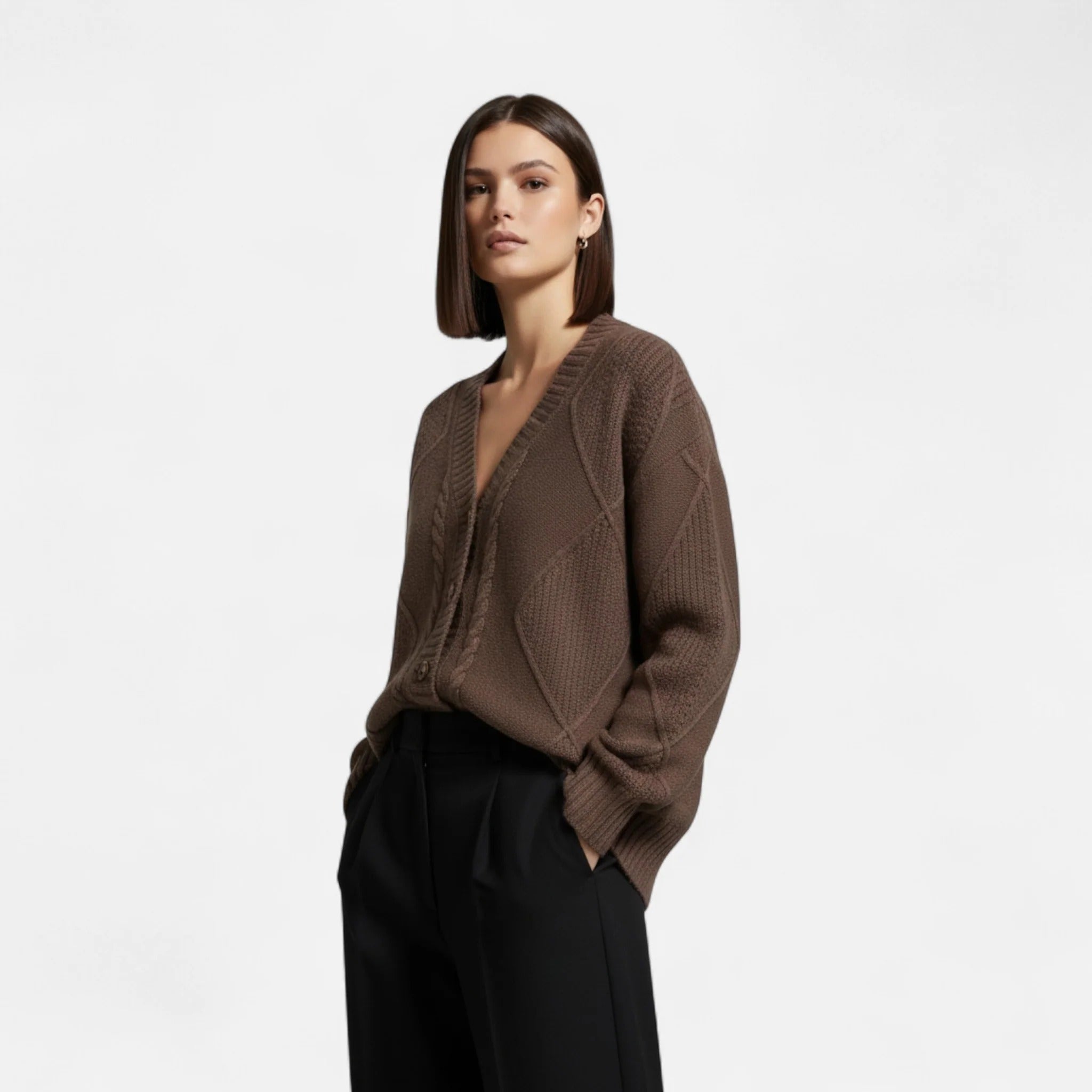 Elowen™ | Women’s Knit Autumn Cardigan