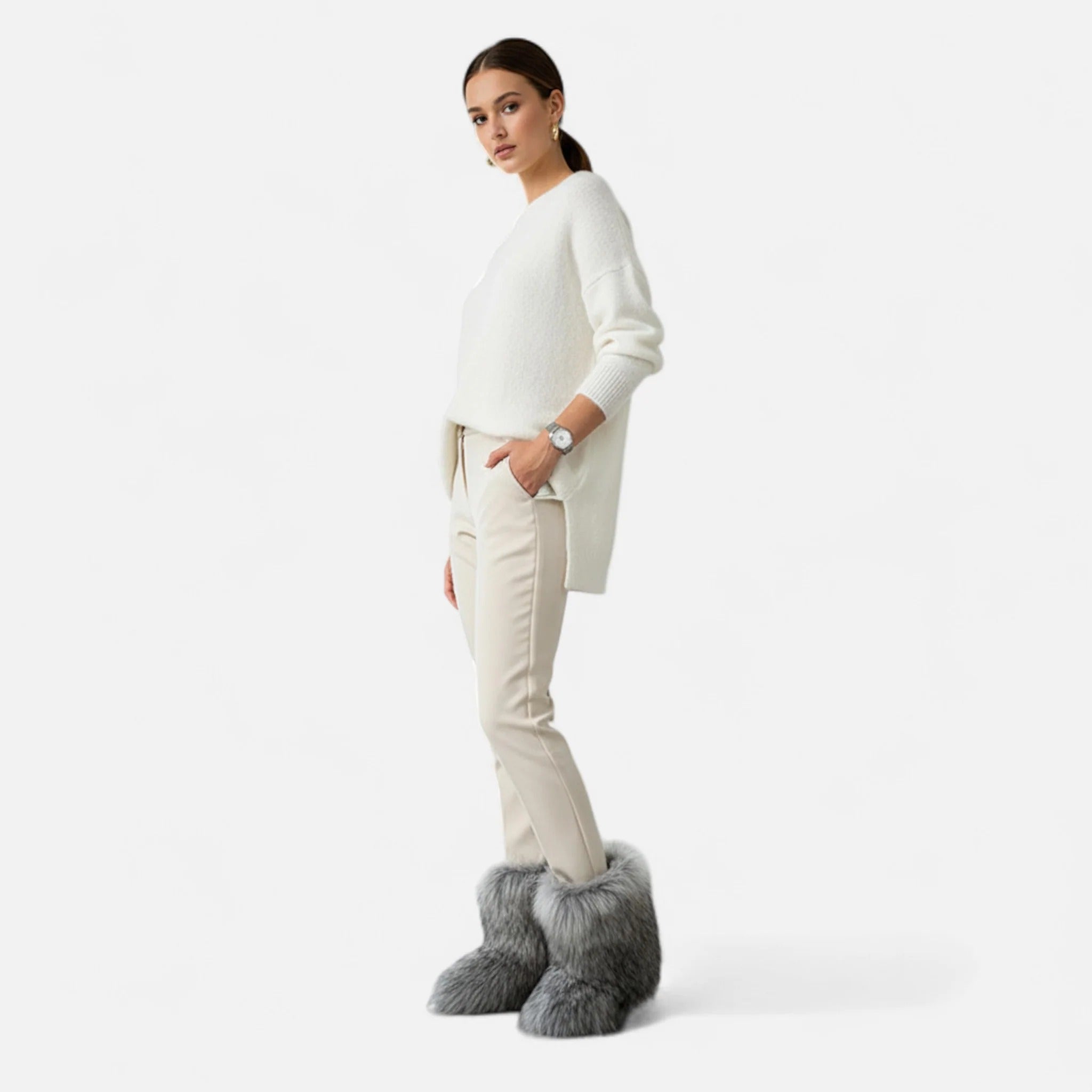 Elowen™ | Women’s Faux Fur Boots