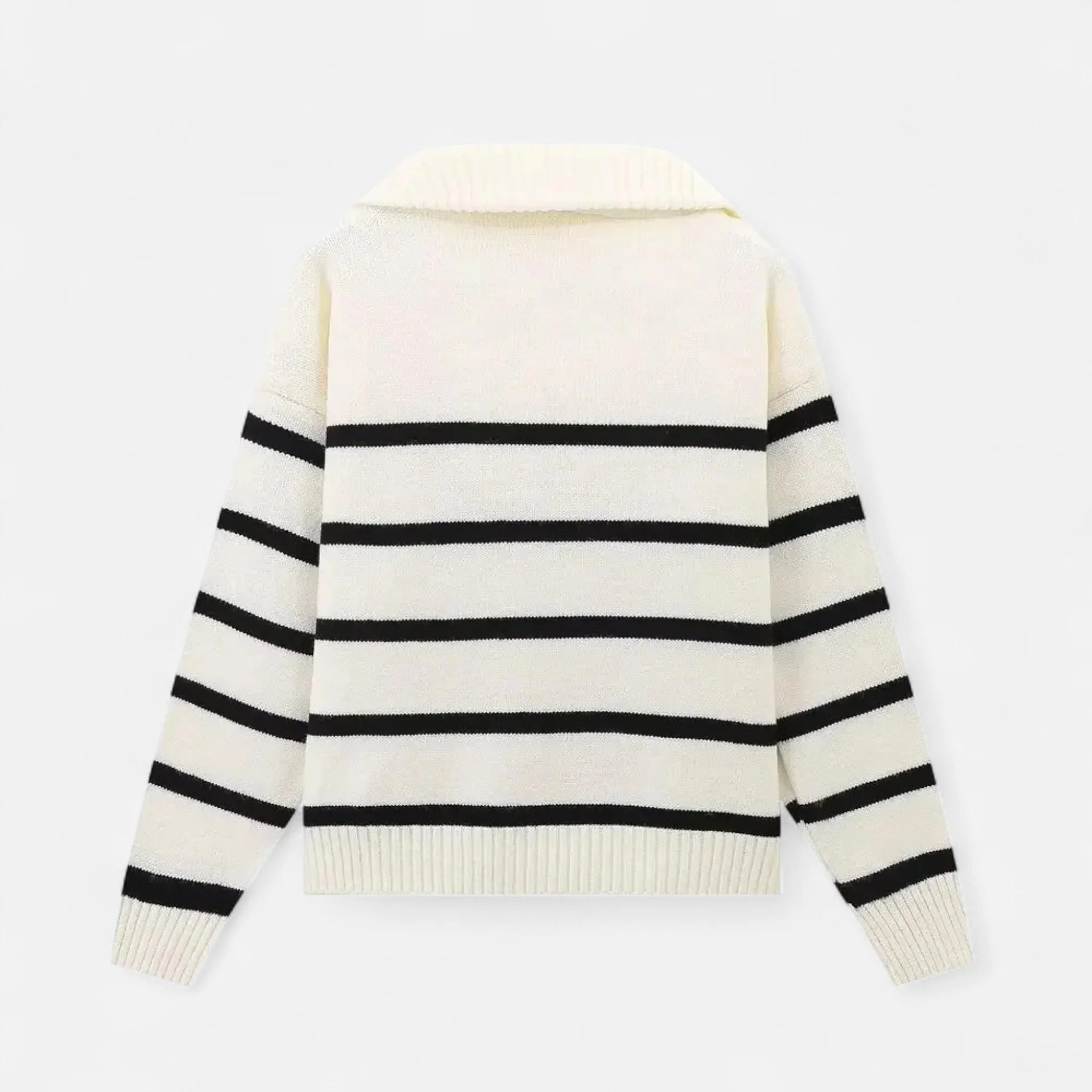 Elowen™ |  Women’s Striped Polo Knit Modern Heritage