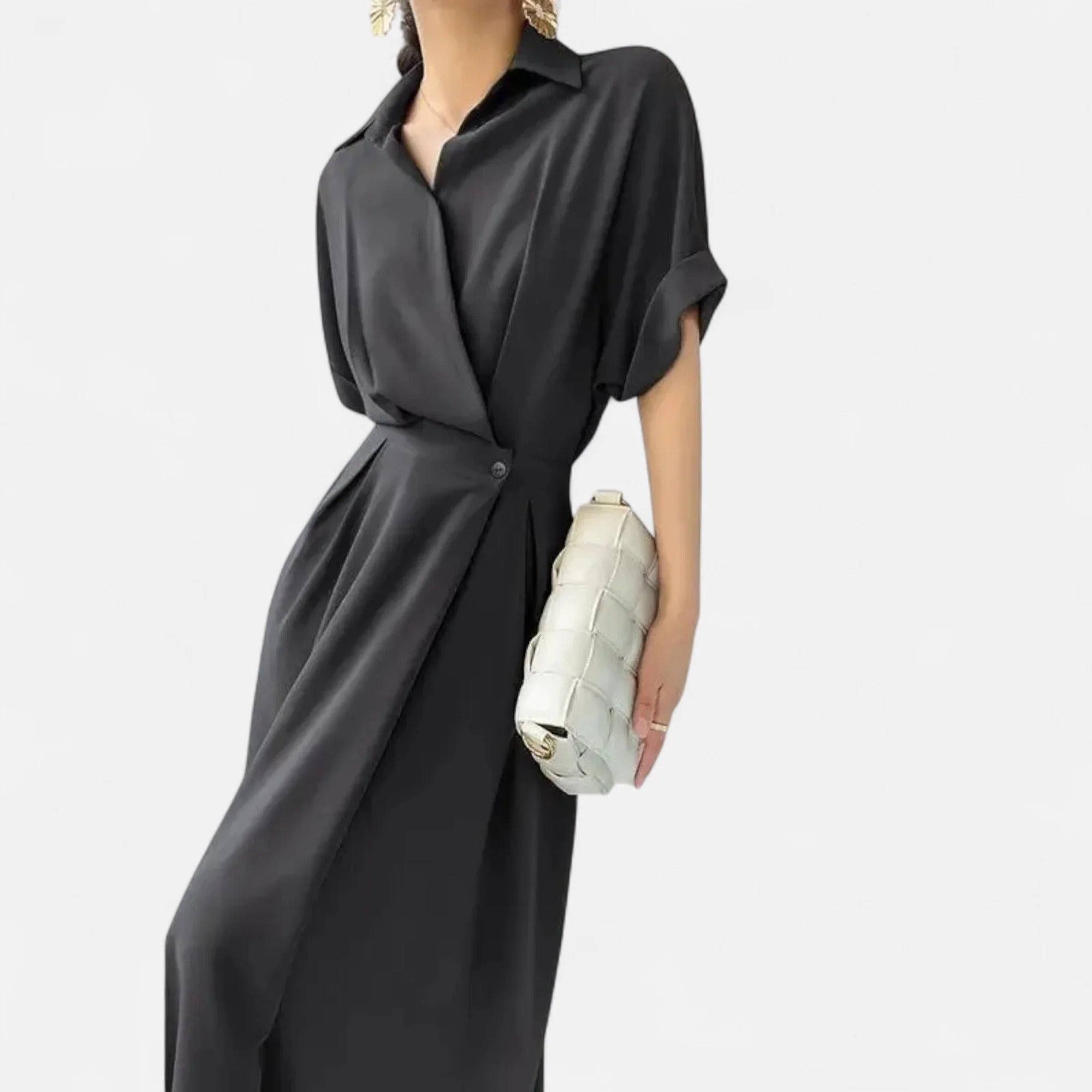 Elowen™ | Women’s Shirt-Dress in Cotton-Blend