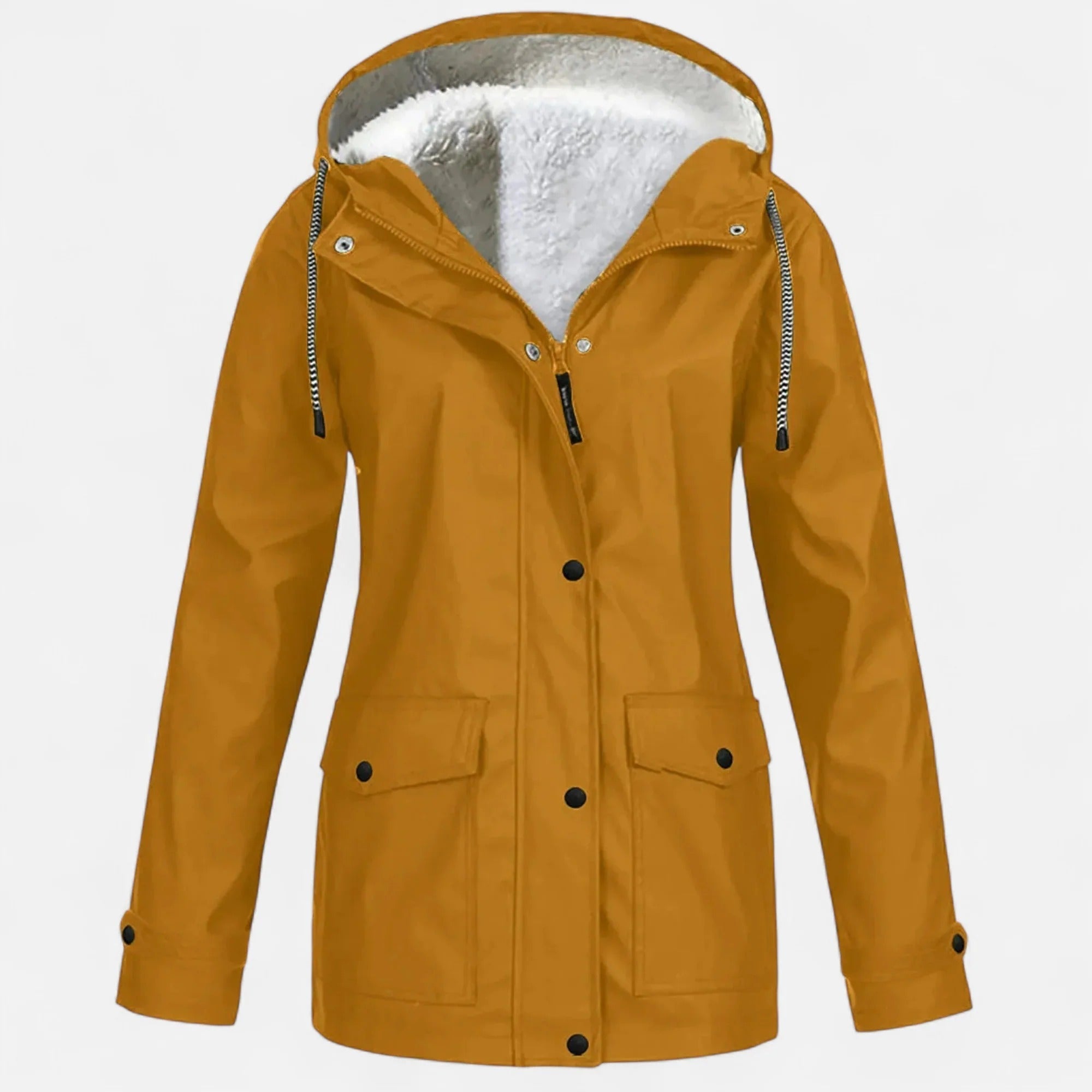 Elowen™ | Women’s Hooded Plush Ski Coat