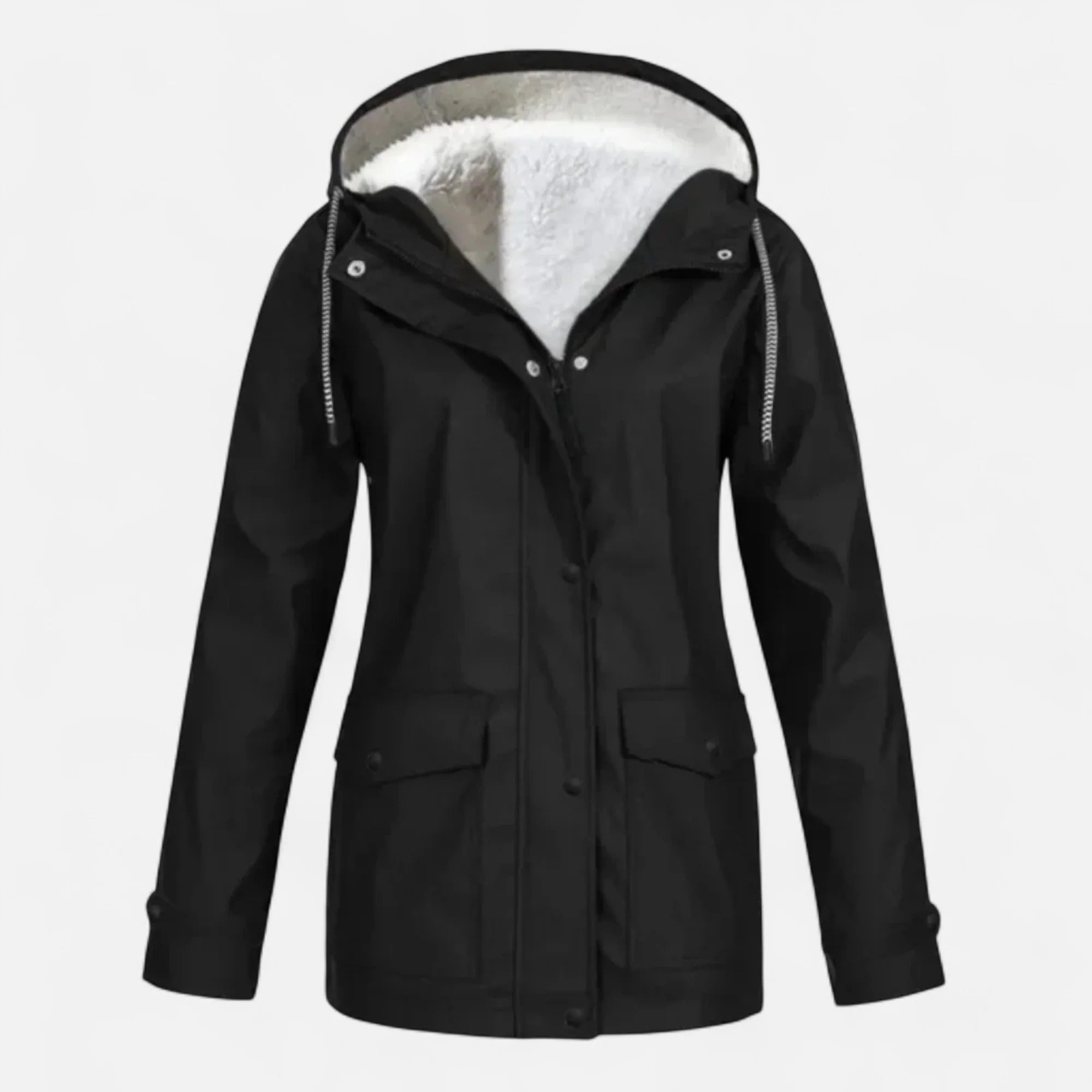 Elowen™ | Women’s Hooded Plush Ski Coat
