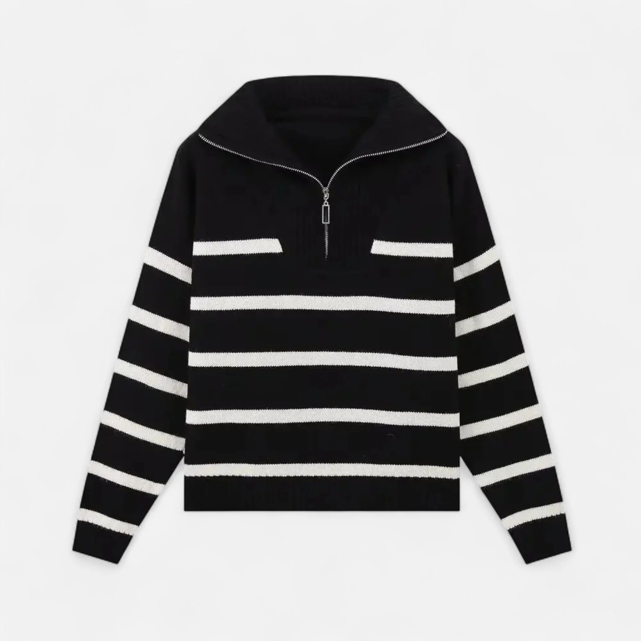 Elowen™ |  Women’s Striped Polo Knit Modern Heritage