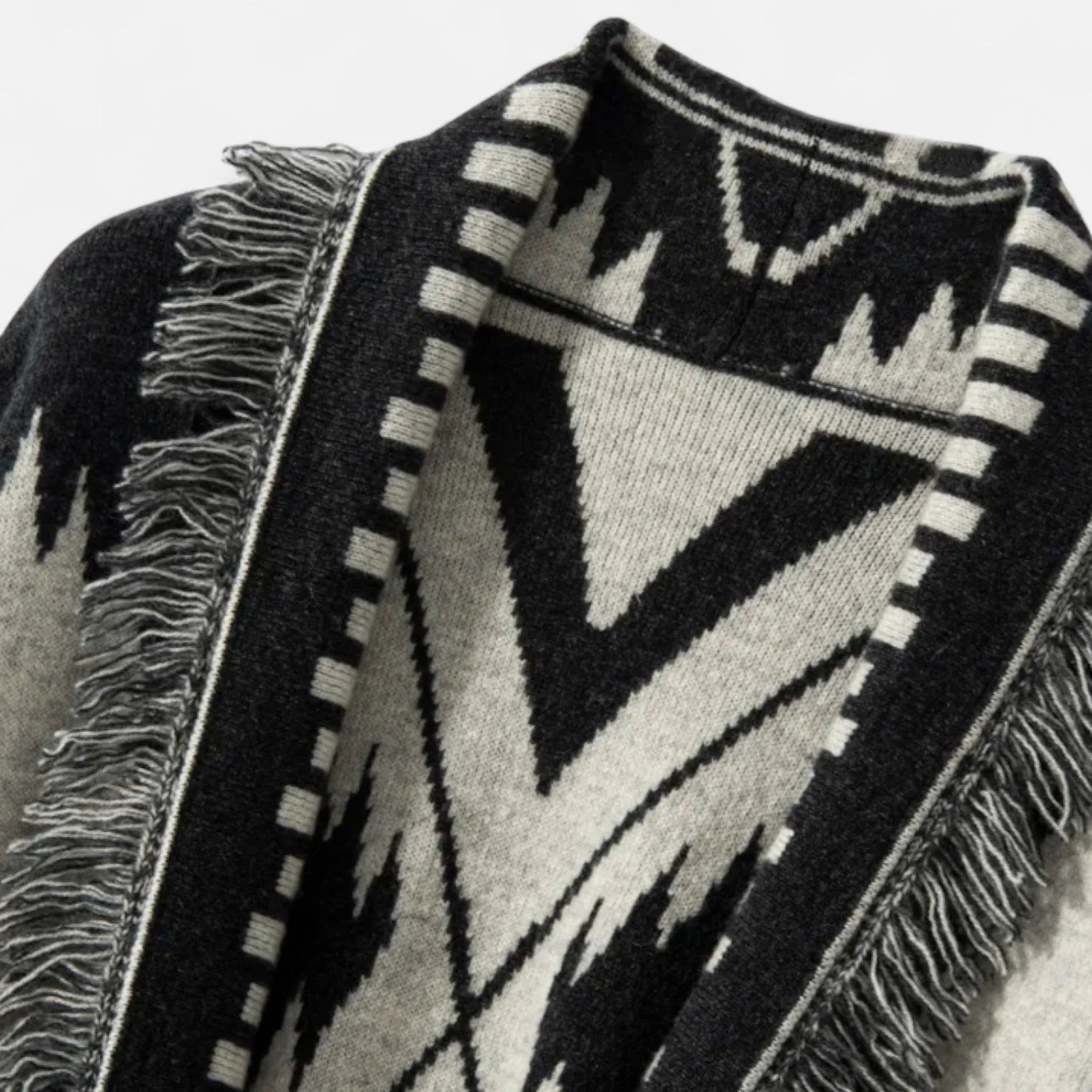 Elowen™ | Women’s Cashmere Jacquard Cardigan