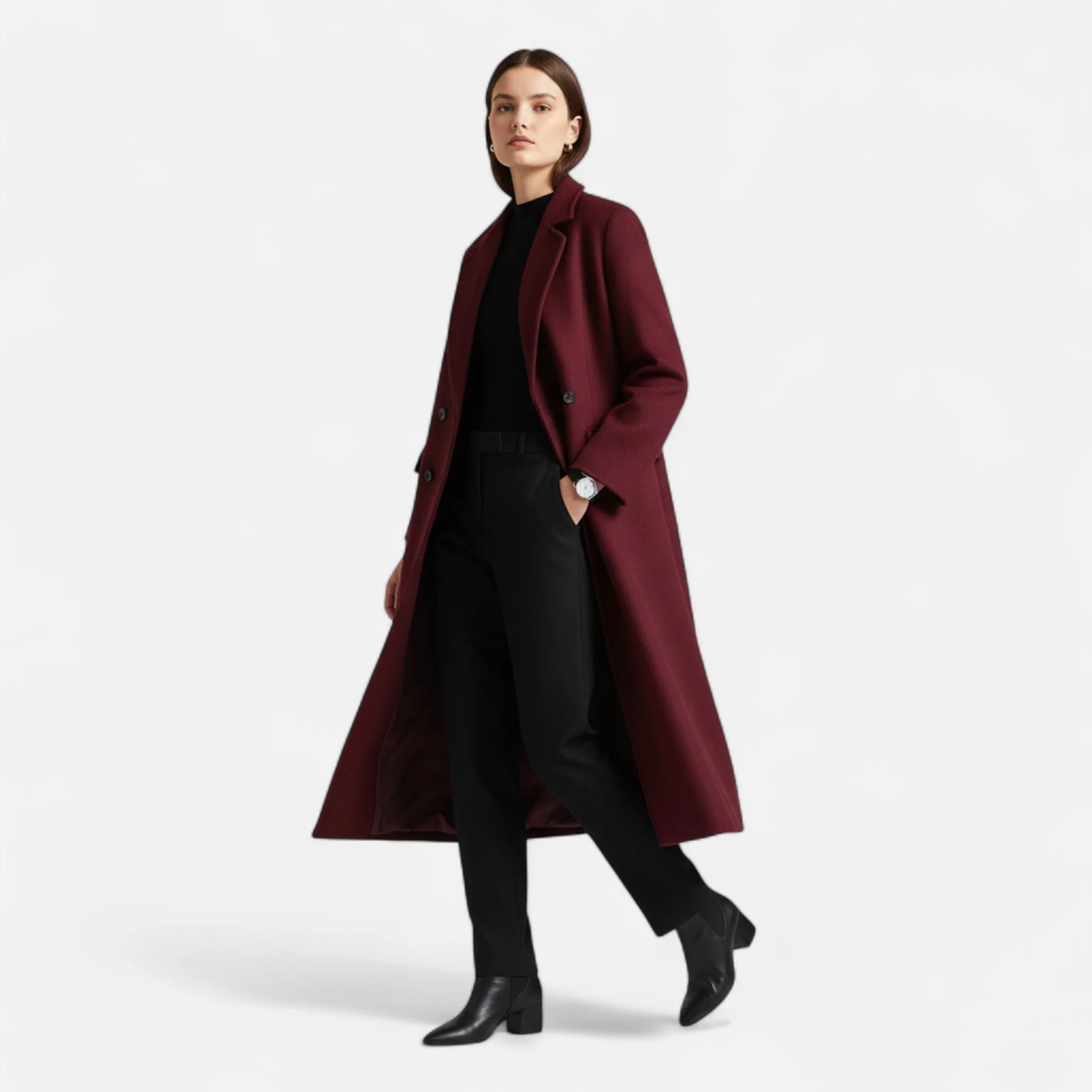 Elowen™ | Women’s Elegant Trench Coat