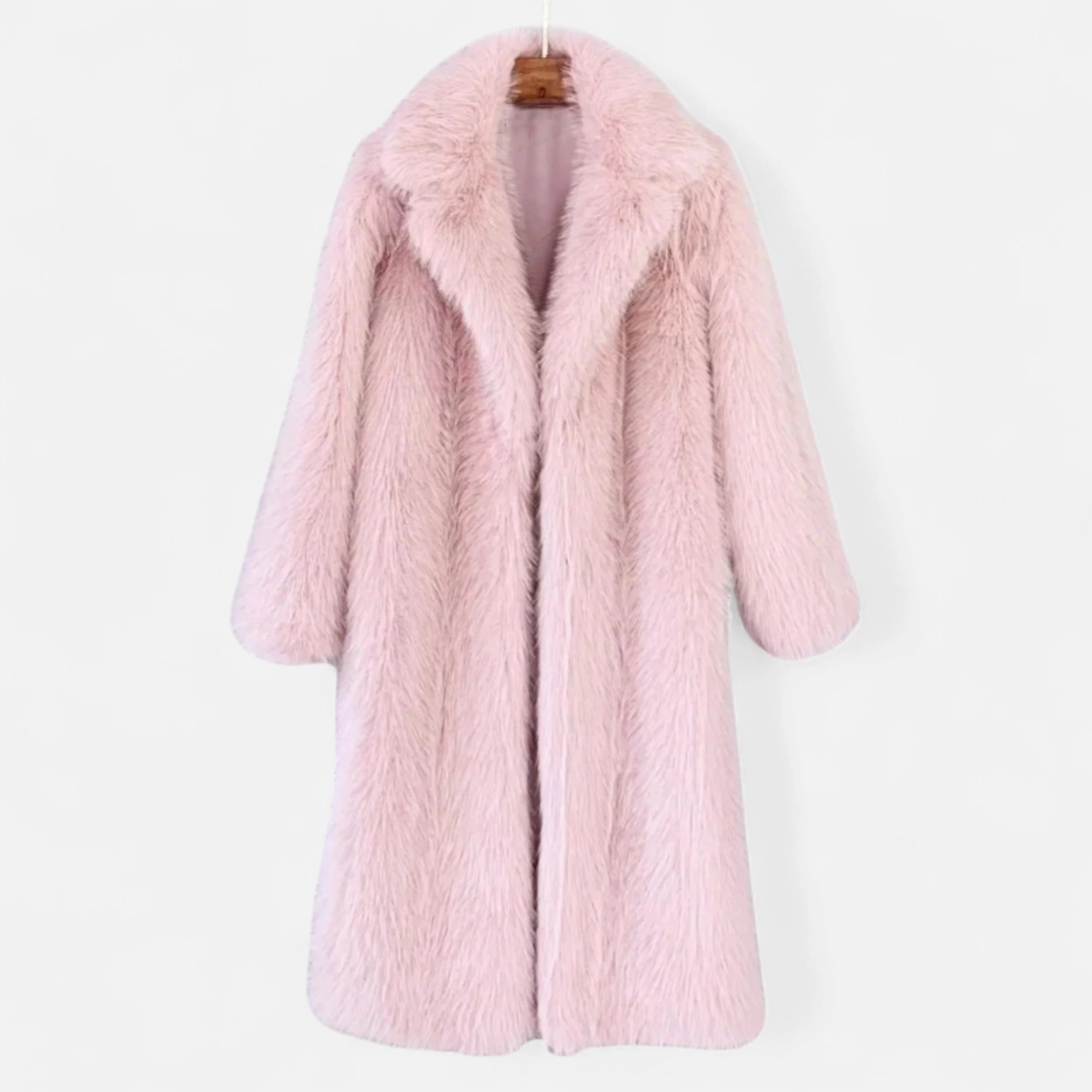 Elowen™ | Women’s Long Faux Fur Overcoat