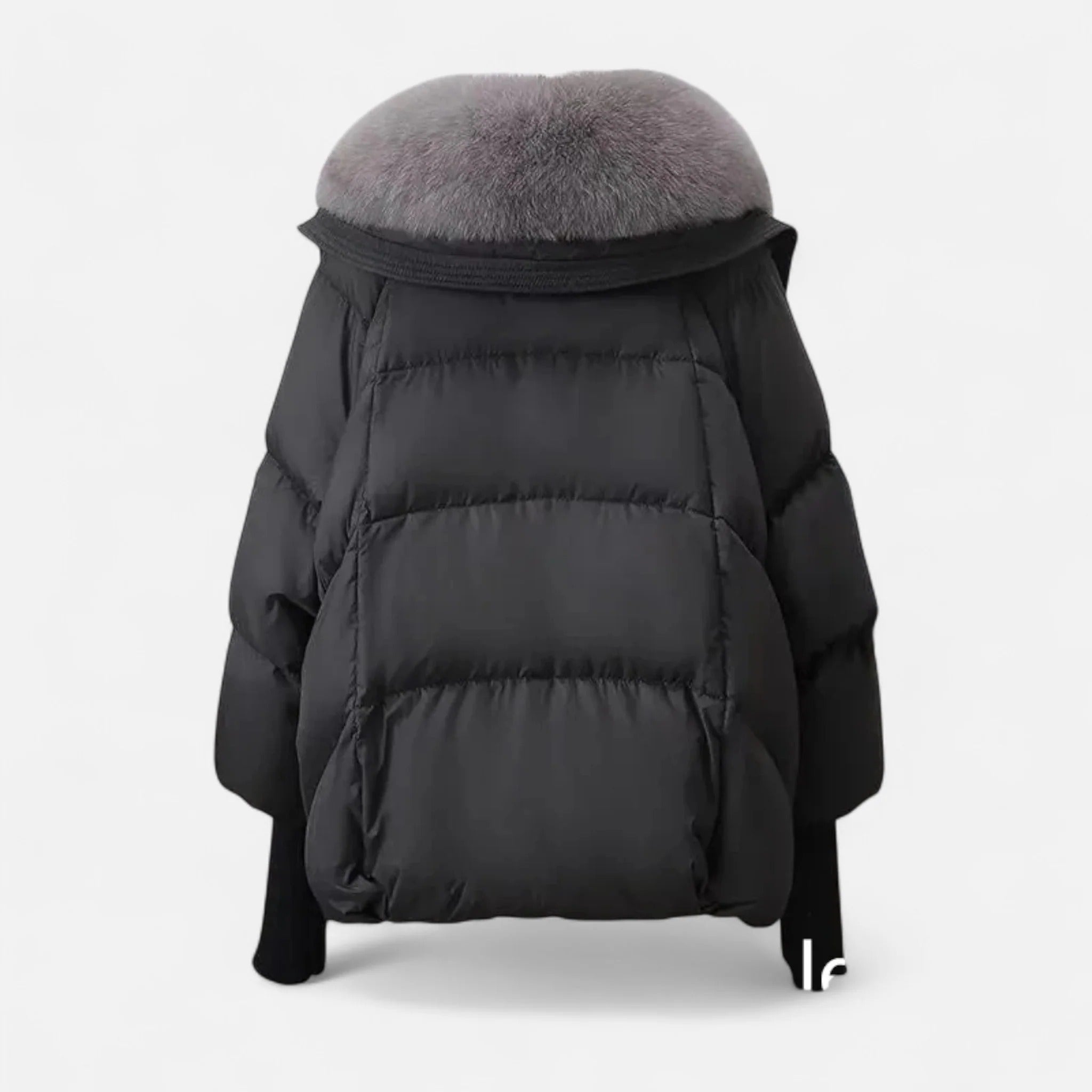 Elowen™ | Women’s Luxury Fur-Collar Winter Puffer Coat