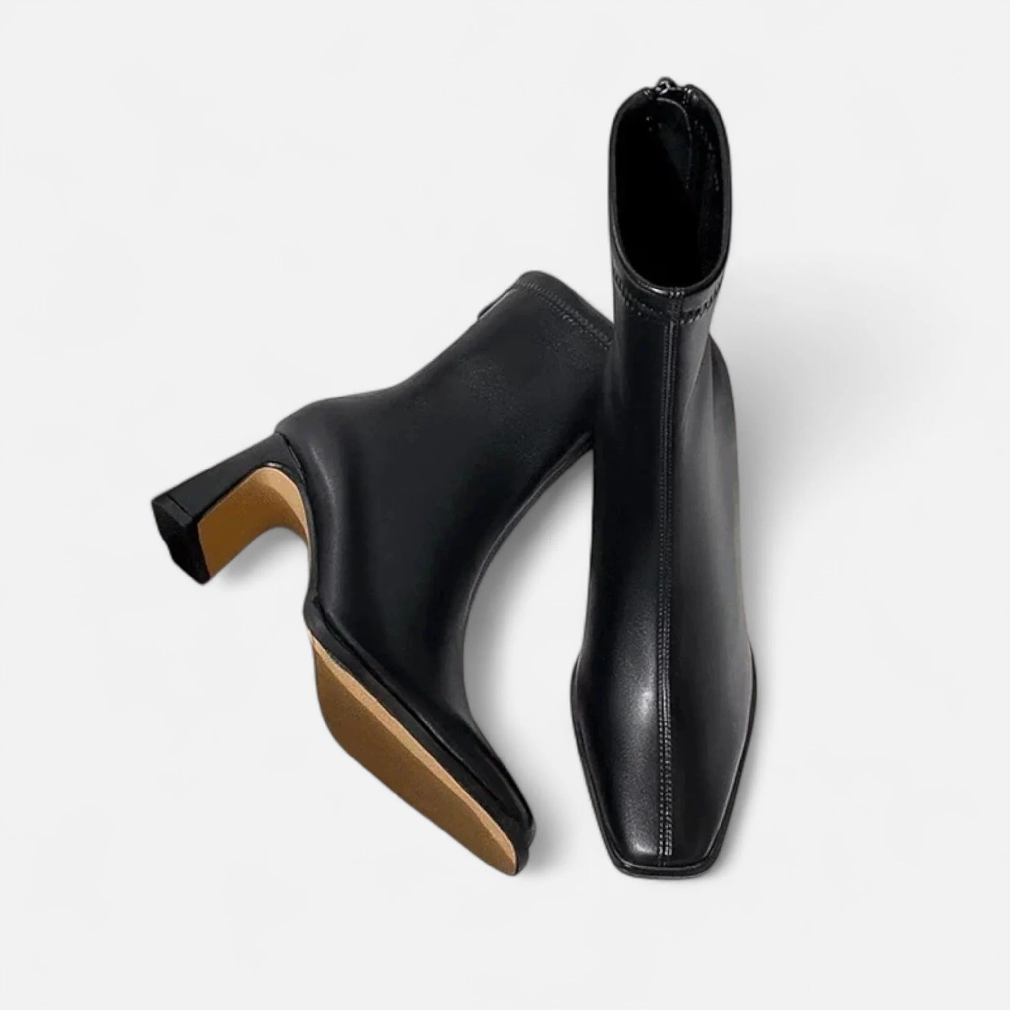 Elowen™ | Women’s Vintage Square-Toe Ankle Boots