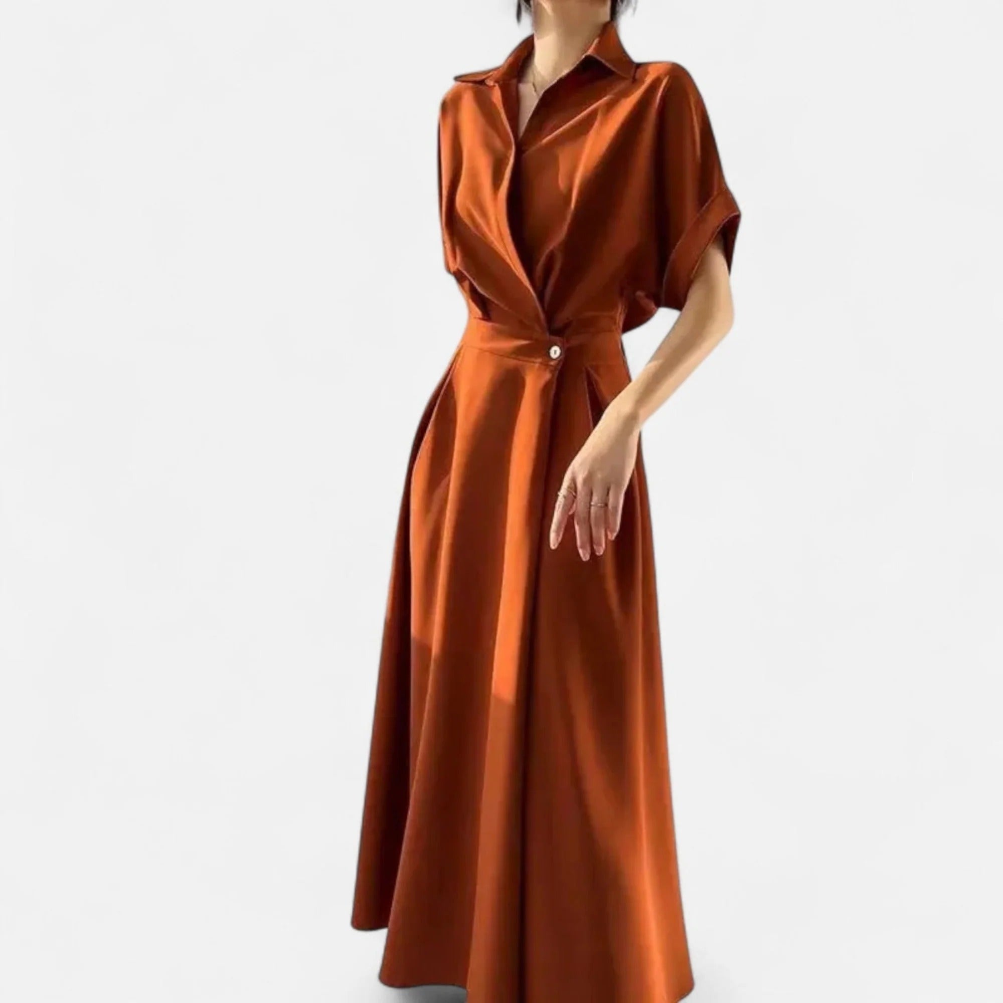 Elowen™ | Women’s Shirt-Dress in Cotton-Blend